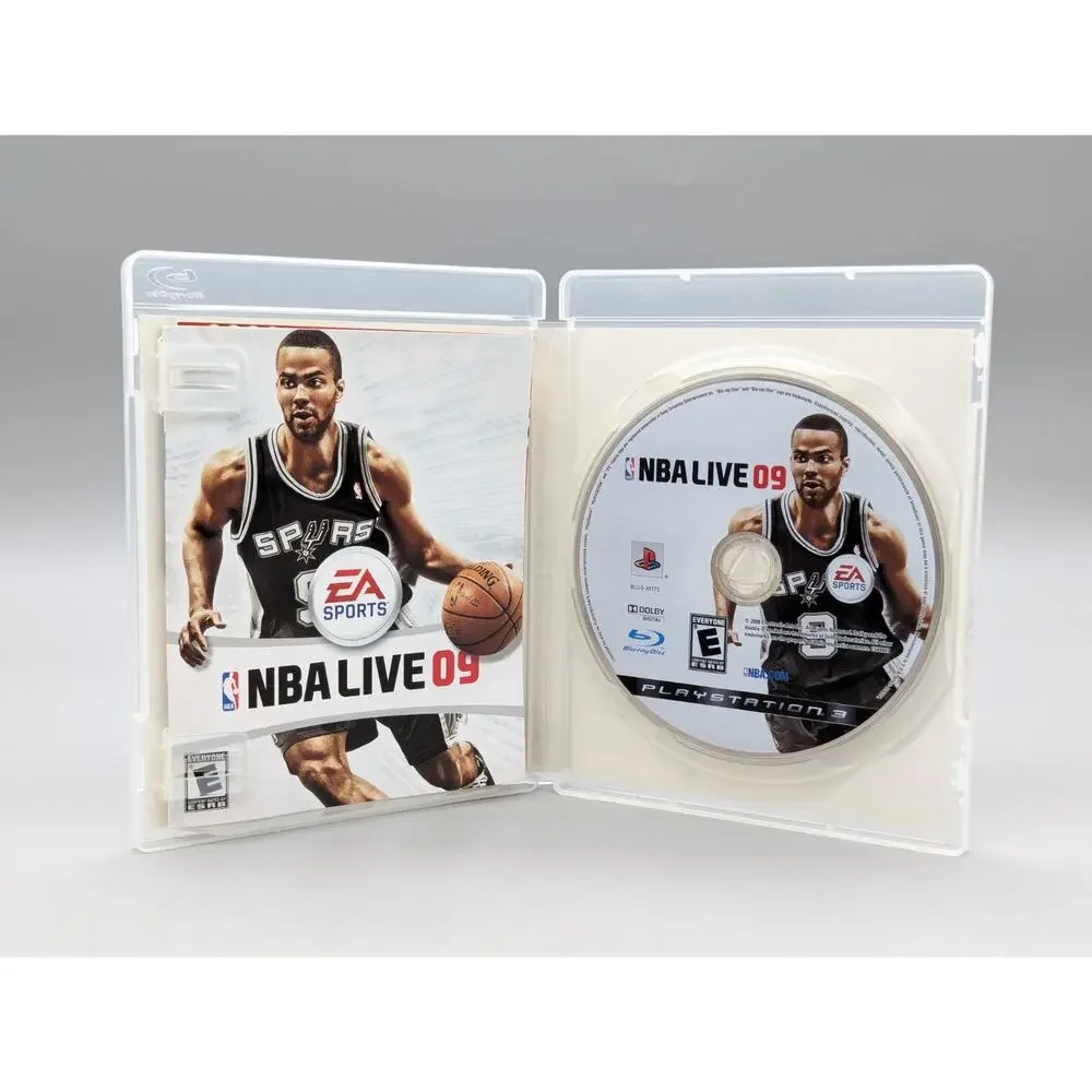 PS3 PlayStation 3 NBA Live 08 & NBA Live 09 & Sports Champions Lot of 3 Tested